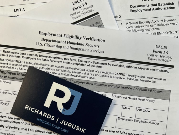 How do I meet Form I-9 compliance for my TN Visa? - Resources Blog - US Immigration FAQs - Richards and Jurusik Immigration Law - Buffalo NY