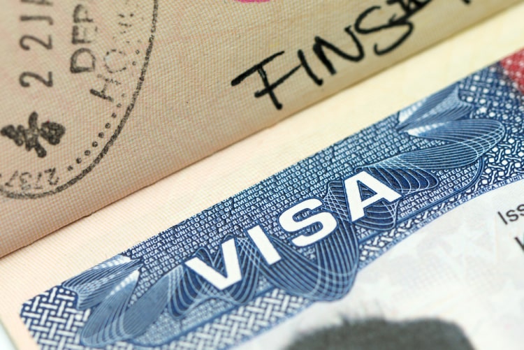 What can I use as proof of work authorization as an E Visa or L Visa spouse?