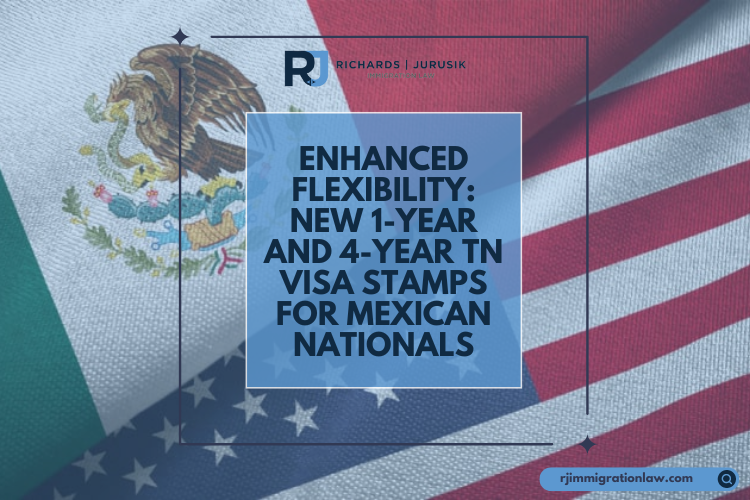 New 1-Year and 4-Year TN Visa Stamps for Mexican Nationals