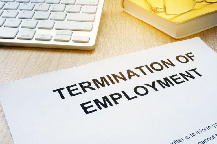 Termination of a foreign employee