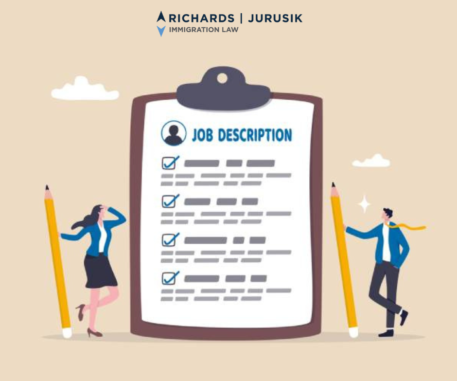 Duties Chart for TN and L-1 Visa Applications with CBP