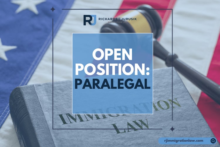 Open Position: Paralegal