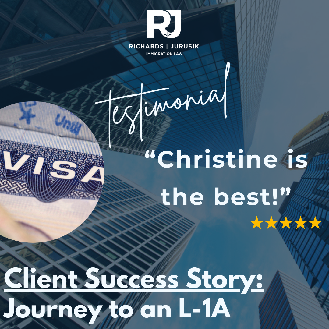 Navigating Immigration Challenges with the Best: Journey to an L1A