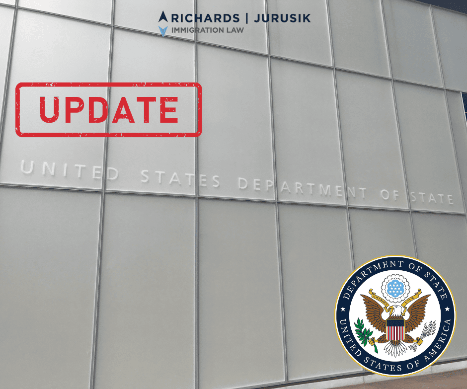DOS Update New Rule - Visa Interviews Must Be in Country of Residence