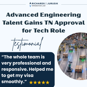 Advanced Engineering Talent Gains TN Approval for Tech Role