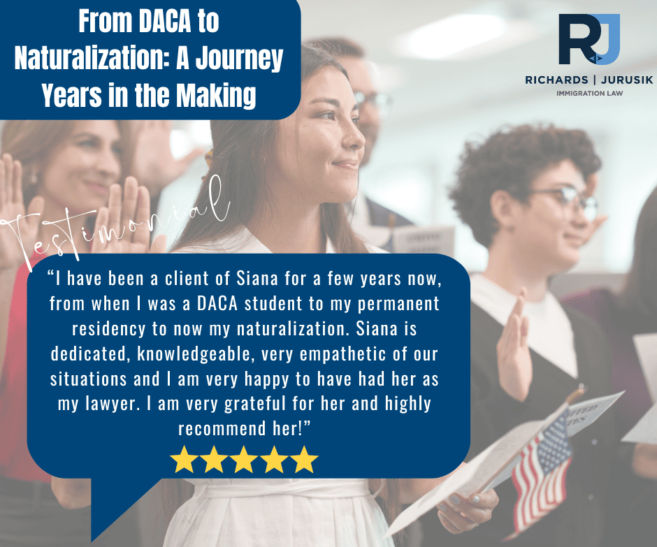 From DACA to Naturalization: A Journey Years in the Making