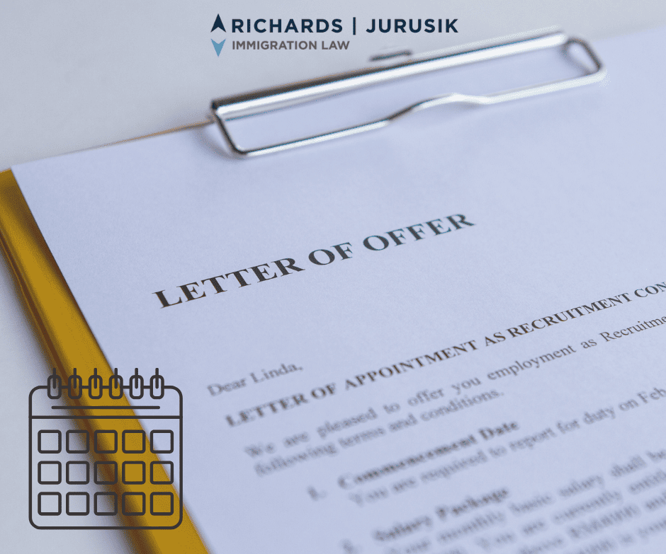 CBP Rules: Must Work Visa Offer Letters Include Dates?