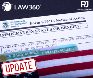 Law360 Canada Features Christine Jurusik on New USCIS Adjustment of Status Policy Law360 Canada Features Christine Jurusik on New USCIS Adjustment of Status Policy