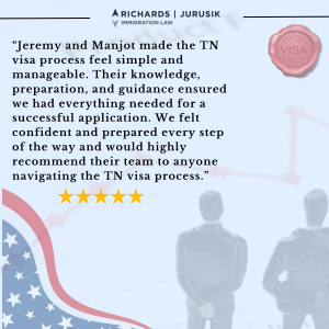 Five Years of Experience, One Successful TN Visa Approval Five Years of Experience, One Successful TN Visa Approval